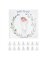 Lulujo Lulujo Baby's 1st Year Set- Hello World
