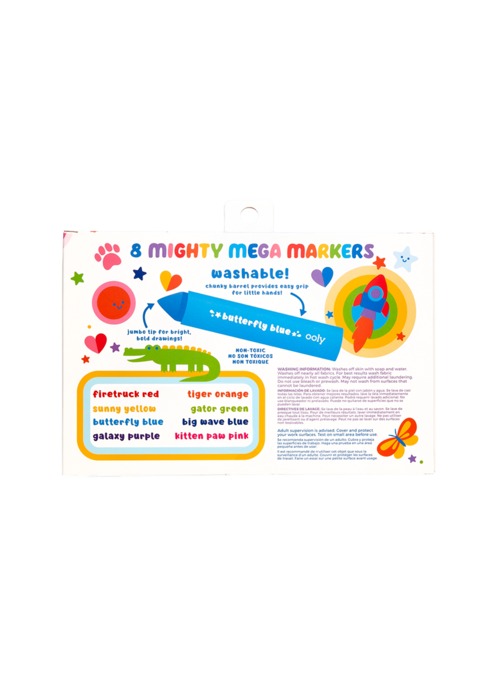 Ooly ooly Mighty Mega Markers 8pk.