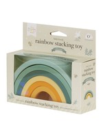 Little Lovely Company Little Lovely Co. Rainbow Stacking Toy- Sage