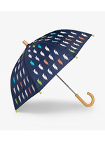 Hatley Hatley Color Changing Umbrella- Thunderbolts