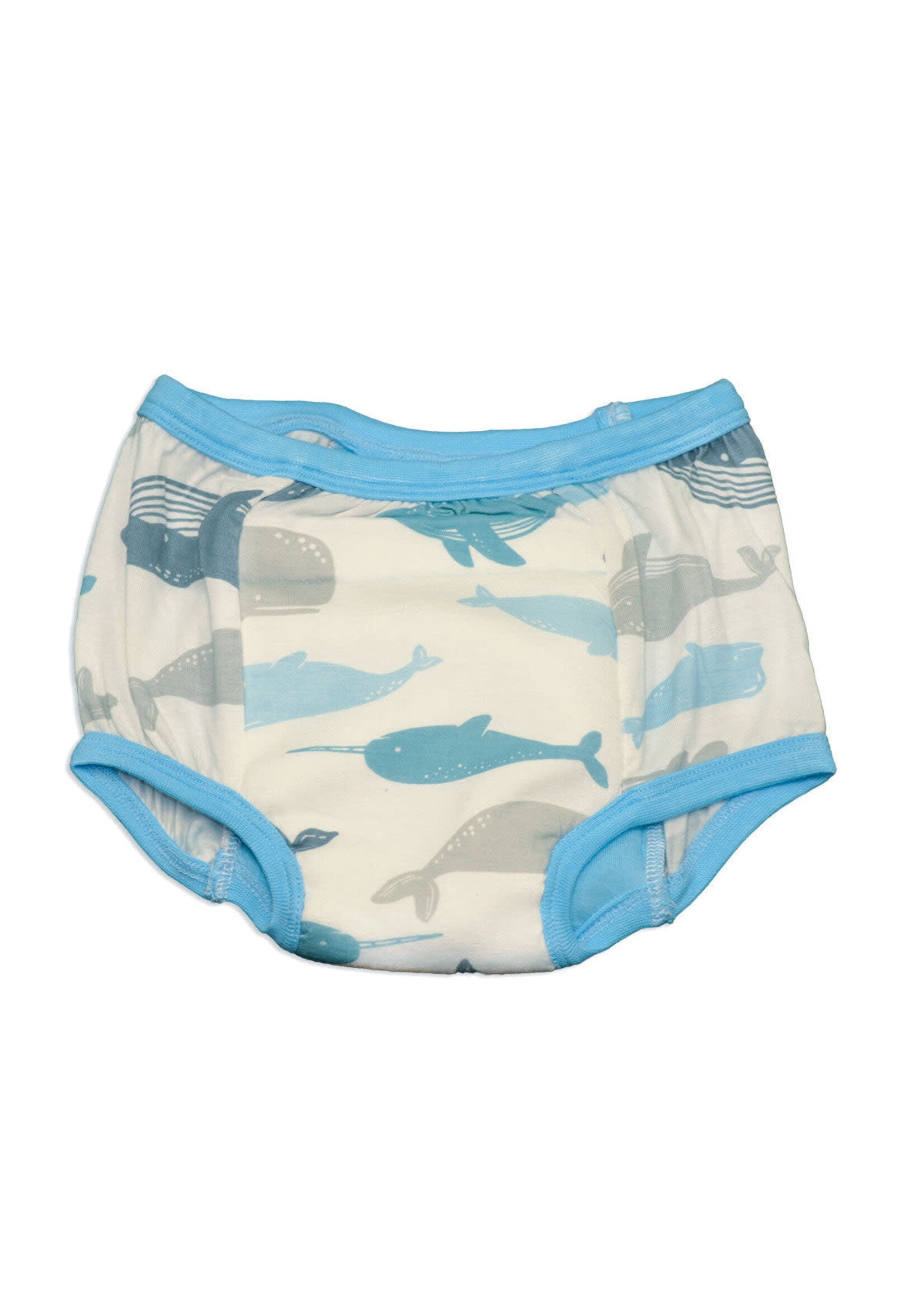 Silkberry Baby Silkberry Baby Bamboo Training Pants- Whale Of A Time