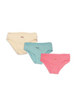Silkberry Baby Silkberry Baby Bamboo Bikini Underwear- Pink/Lustre/Sand