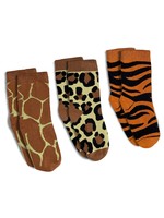 Good Luck Sock Good Luck Sock 3PK- Giraffe, Leopard, Tiger Prints