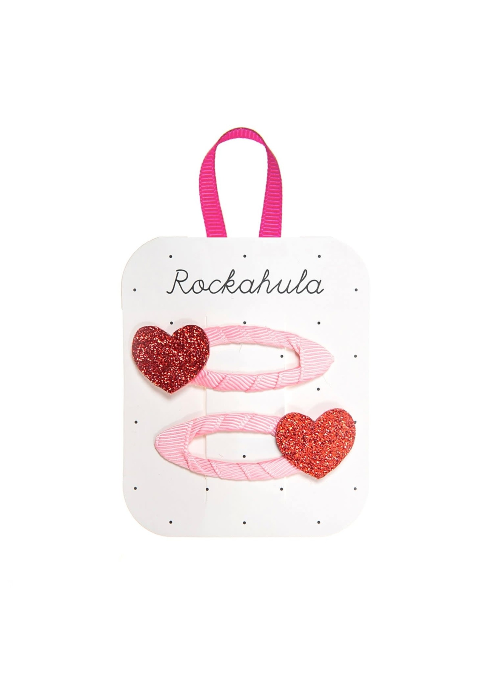 Rockahula Rockahula Love Heart Glitter Clips