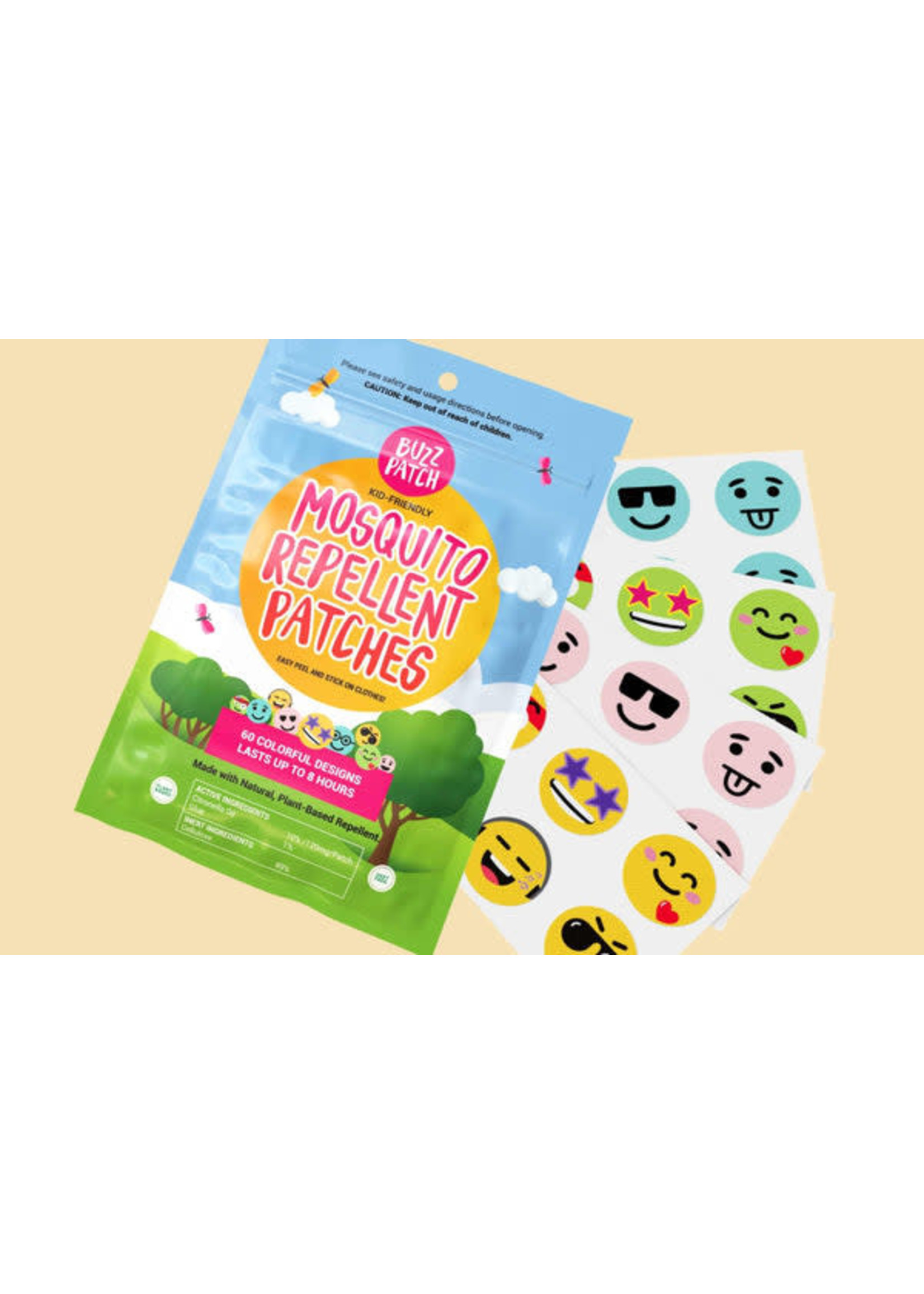 The Natural Patch Co. BuzzPatch- Mosquito Repellent Stickers