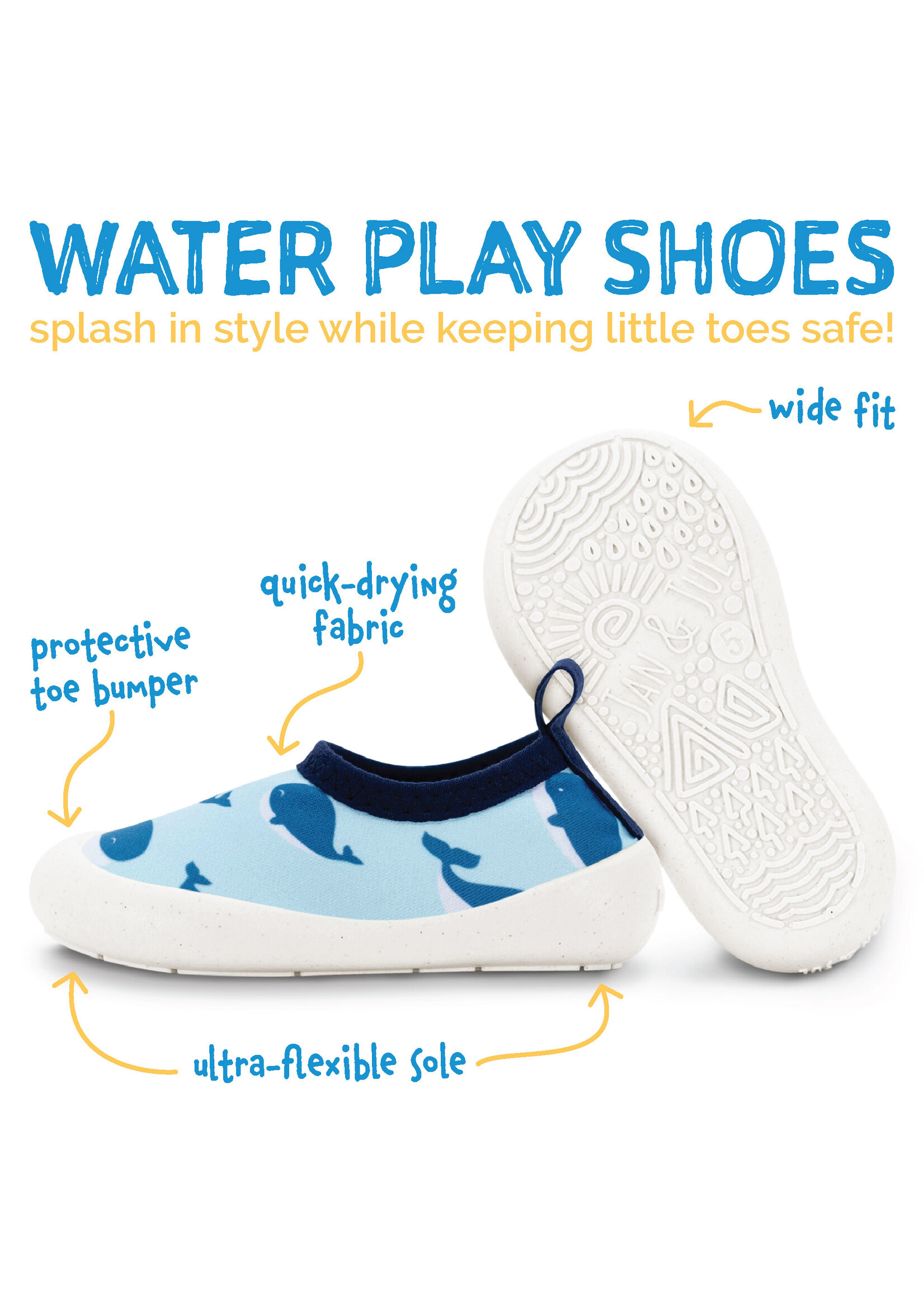 Jan & Jul Jan & Jul Water Play Shoes- Dinoland