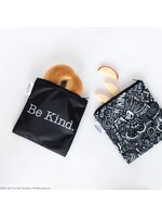 Bumkins Bumkins Large Reusable Snack Bag 2pk- Be Kind
