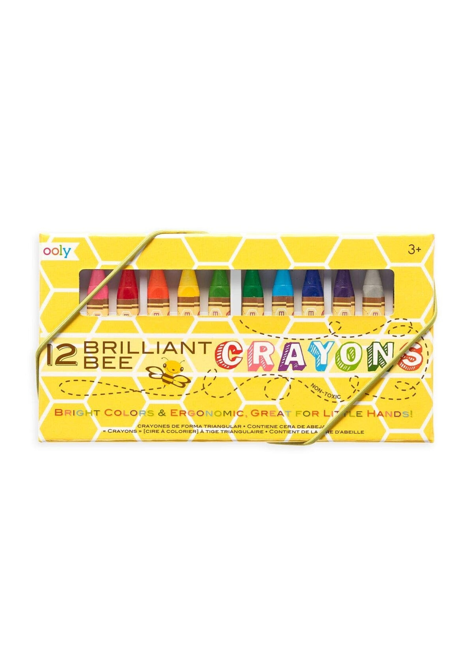Ooly Ooly Brilliant Bee Crayons 12pk