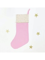 Rockahula Rockahula Starry Christmas Stocking- Pink