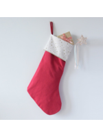 Rockahula Rockahula Starry Christmas Stocking- Red