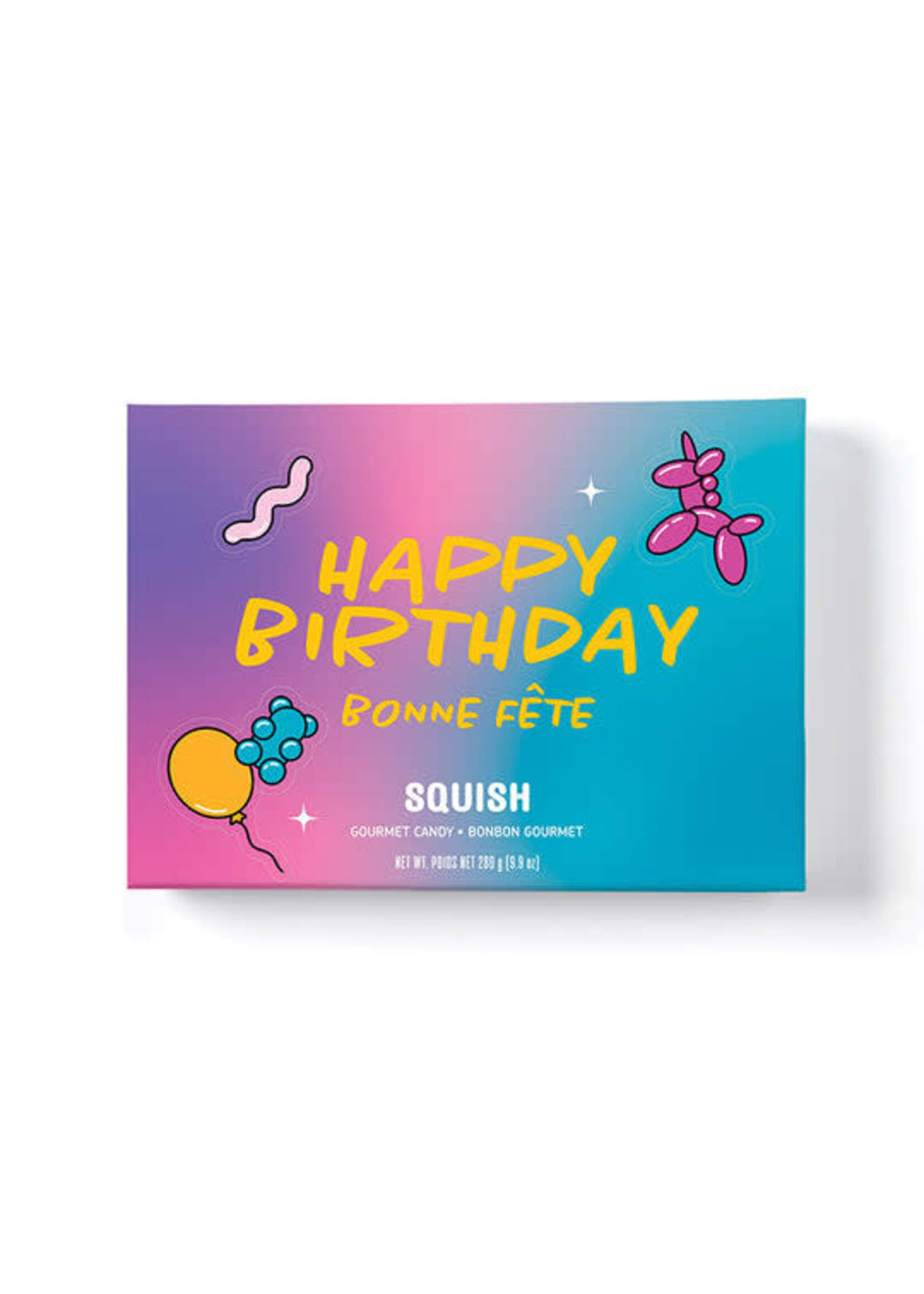 Squish Squish Happy Birthday Gift Box