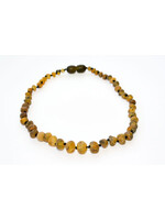 Healing Amber Healing Amber 13" Necklace- Raw Olive