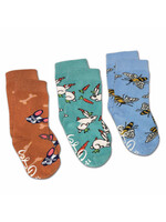 Good Luck Sock GLS 3pk- Bees, Bunnies and Dogs