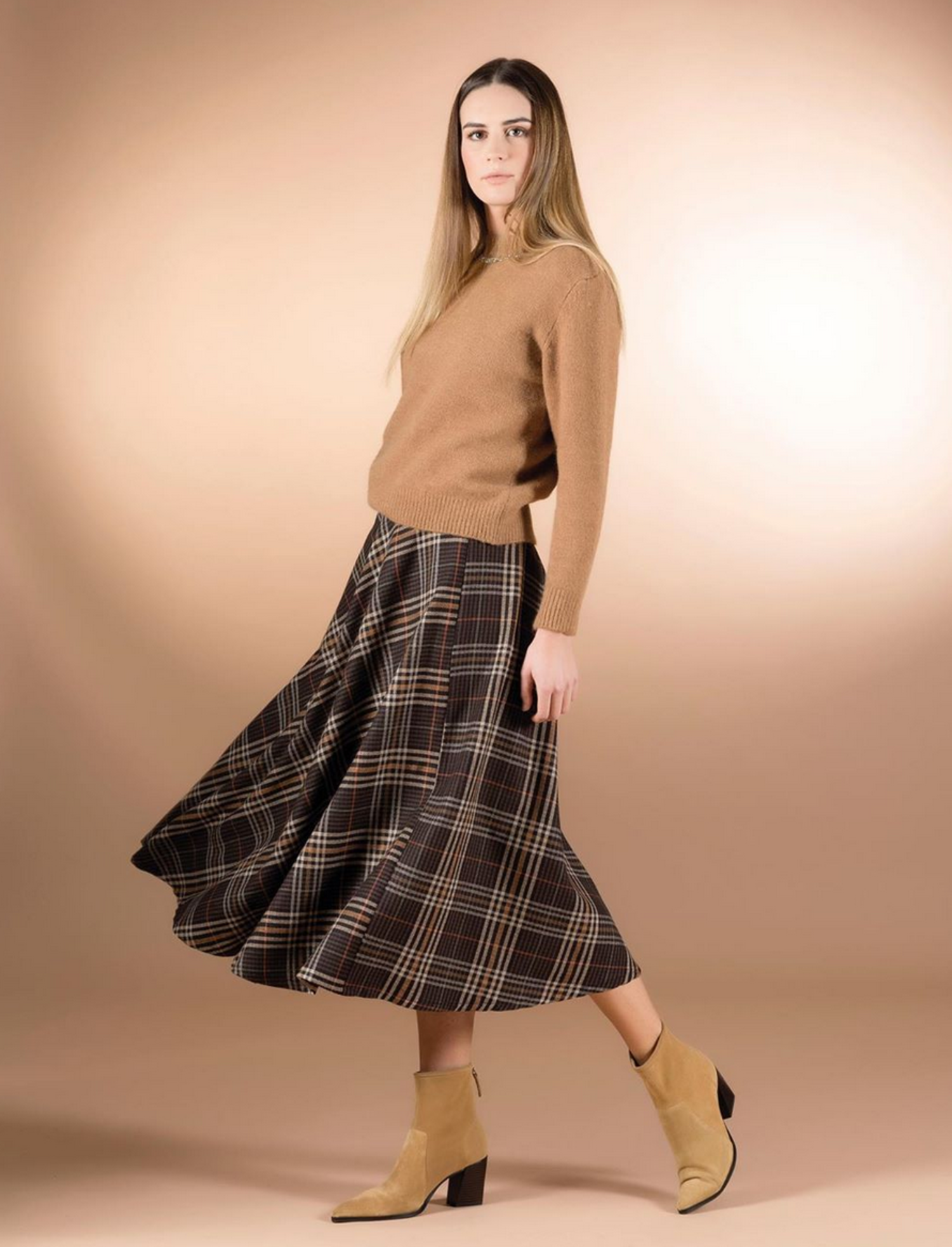 CG-Classic Plaid Skirt - Guapa Boutique