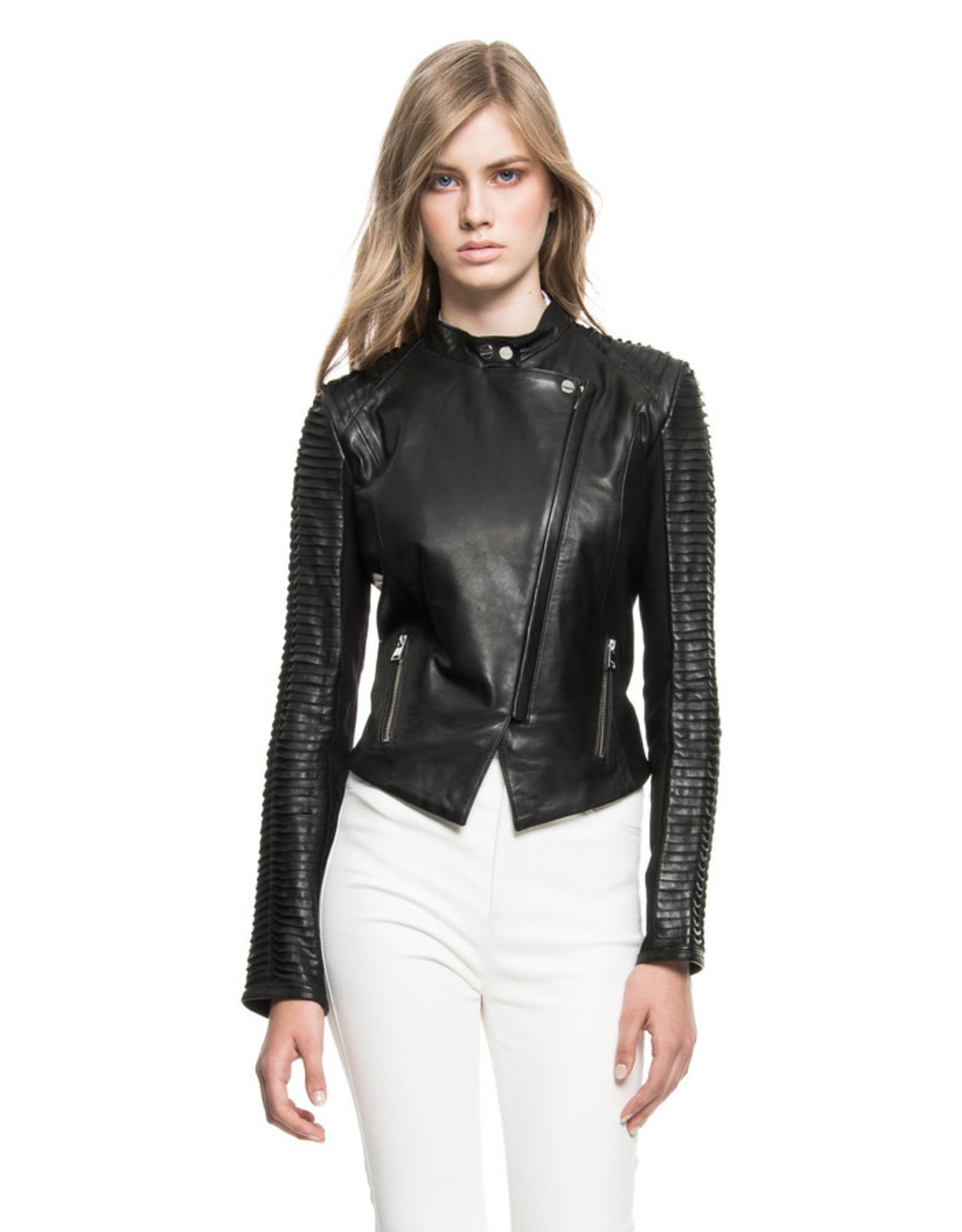 Lm Azra Leather Jacket Guapa Boutique