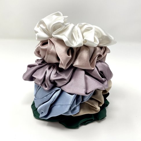 Large Mulberry Silk Scrunchie