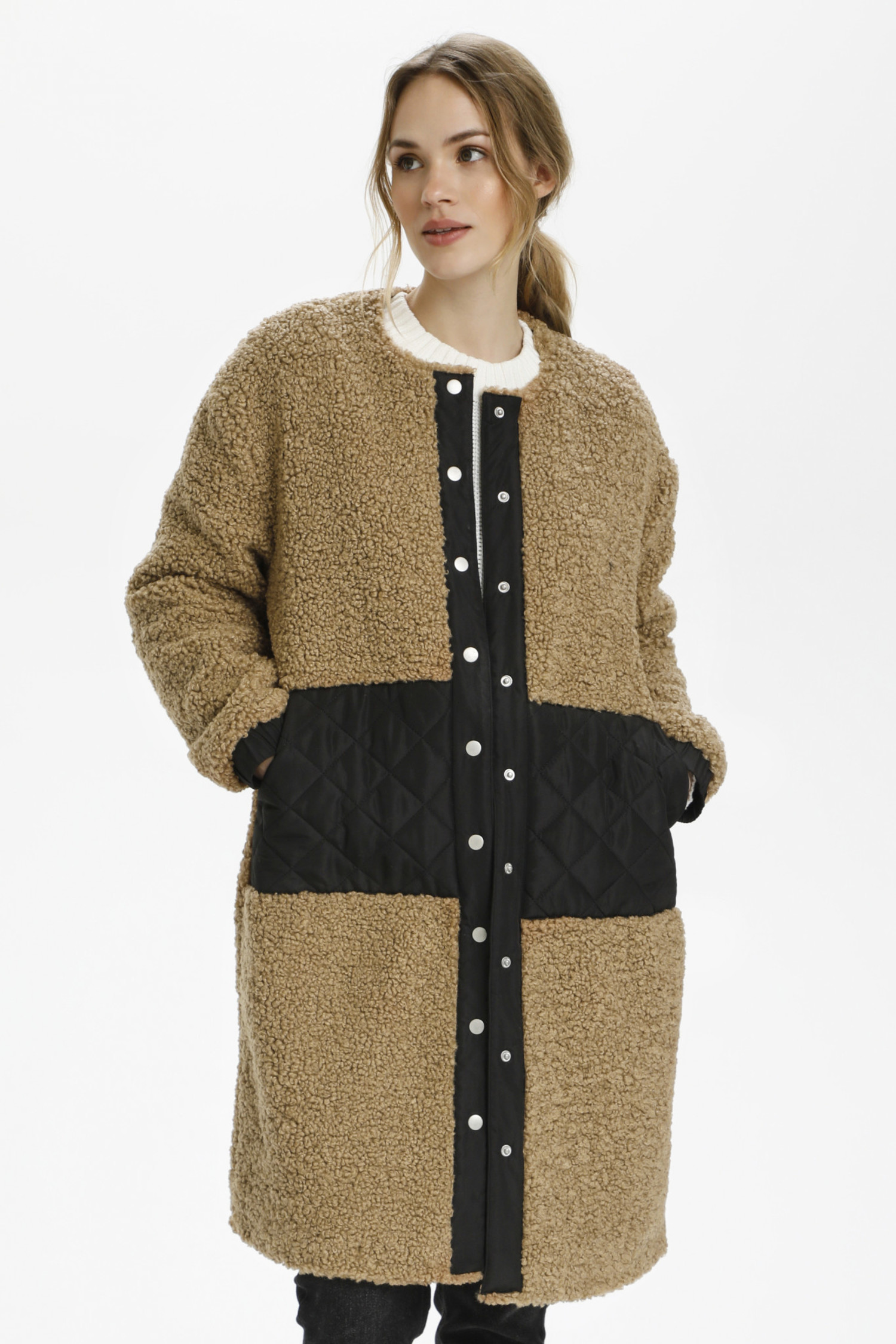 KA-Raina Balma Teddy Coat/Kaffe - Guapa 