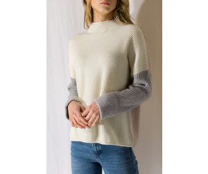 CC-Colour Block Cashmere - Guapa Boutique