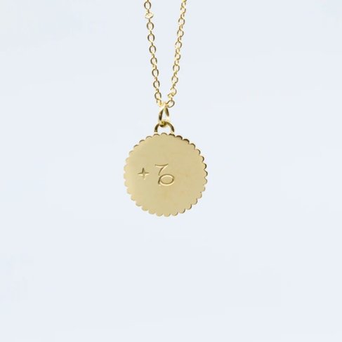 Lua + Sol Zodiac Necklace/Lua+Sol