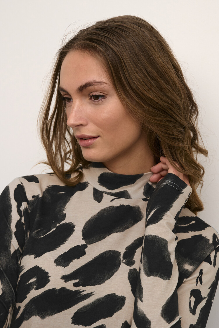 Kaffe Ditte High Neck Top/Kaffe