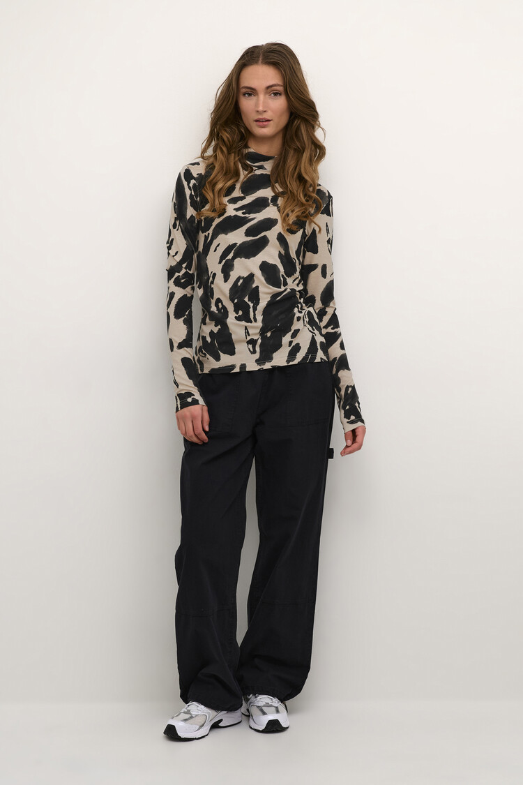 Kaffe Ditte High Neck Top/Kaffe