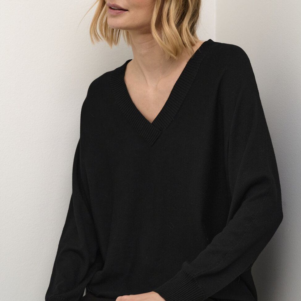 Scoop neck deals pullover sweater