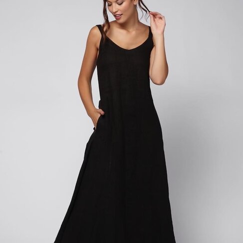 Inizio Long Linen Dress/Inizio