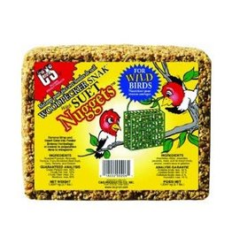 C & S PRODUCTS CO INC WOODPECKER SNACK WITH SUET NUGGETS 2.4LBS