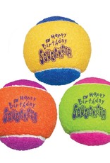 KONG KONG AirDog Squeakair Birthday Balls Dog Toy - Medium 3-Pack