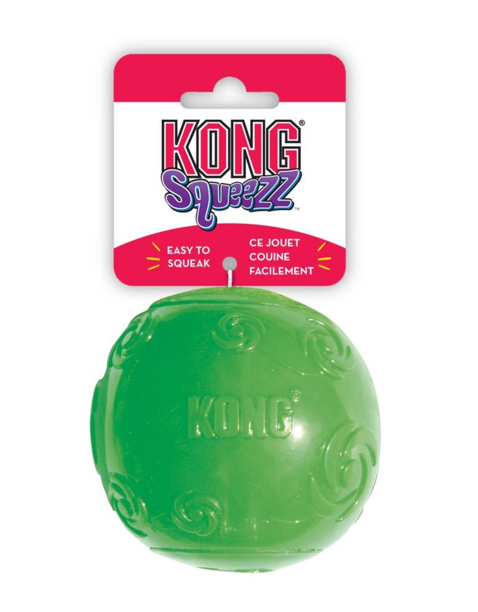 KONG KONG Squeezz Ball Dog Toy - Medium