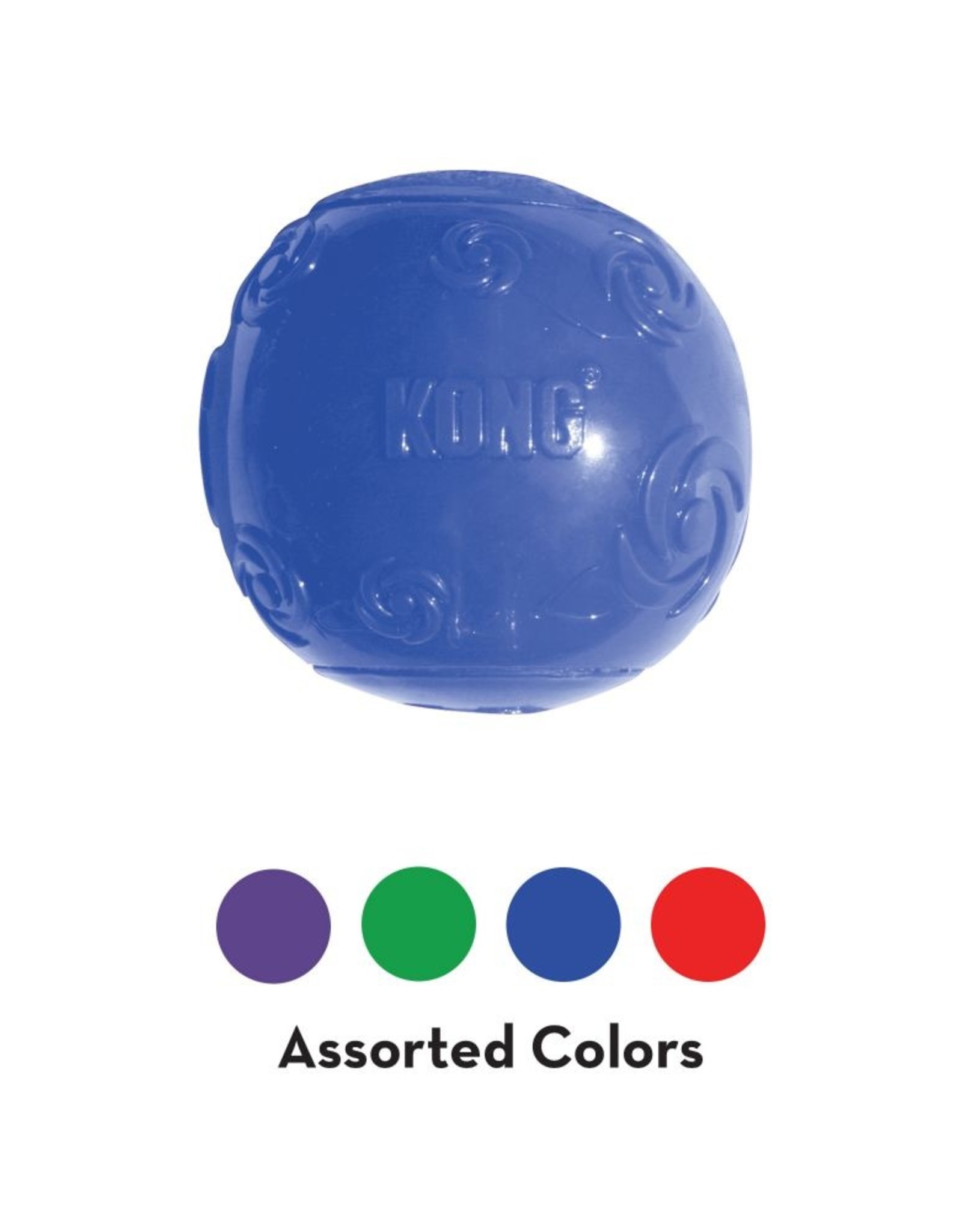 KONG KONG Squeezz Ball Dog Toy - Medium