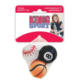 KONG KONG Sport Balls - Small (3 Pack - Assorted)