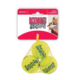 KONG KONG AIR DOG SQUEAKER BALL SM 3PK