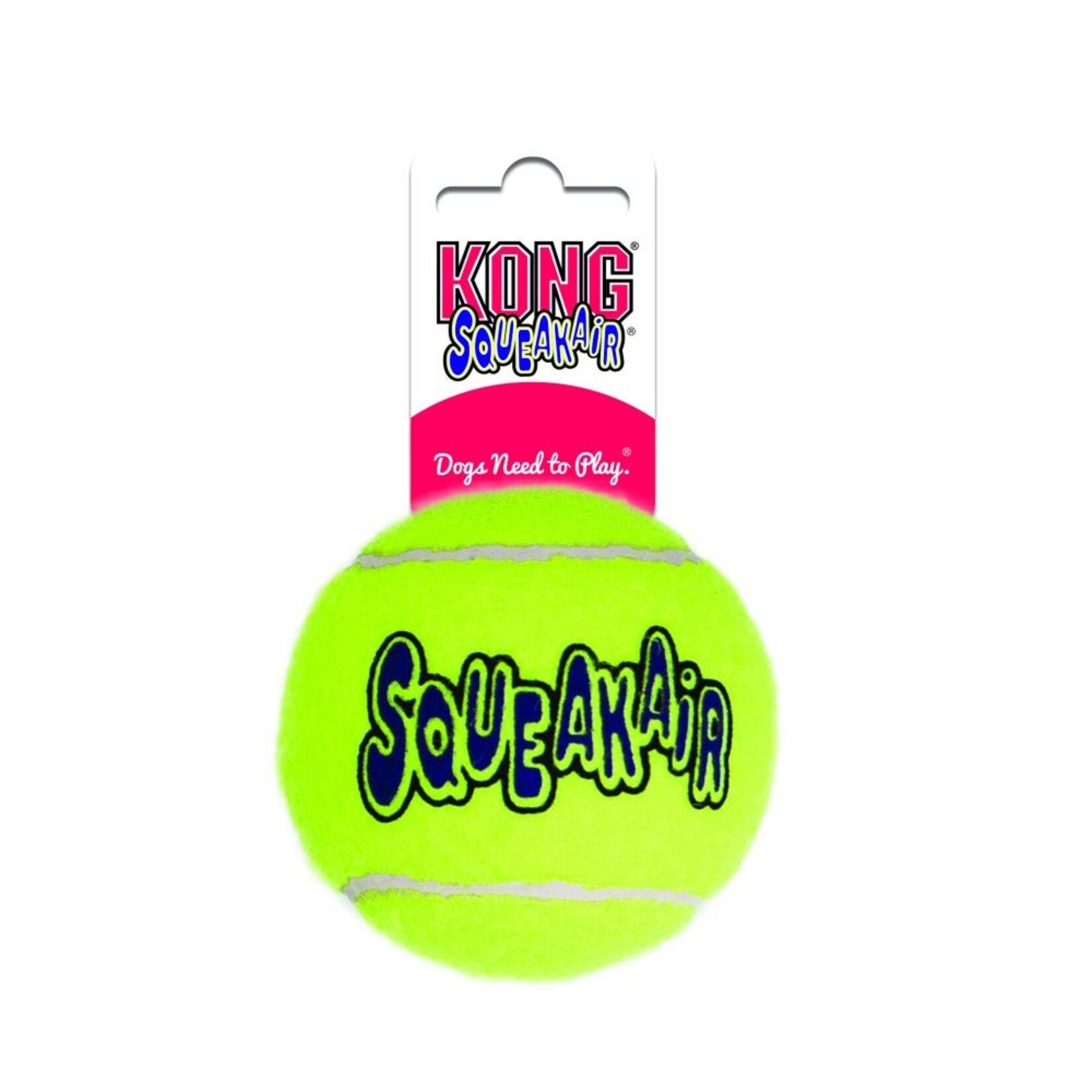 KONG KONG AIR SQUEAKER TENNIS BALL MD