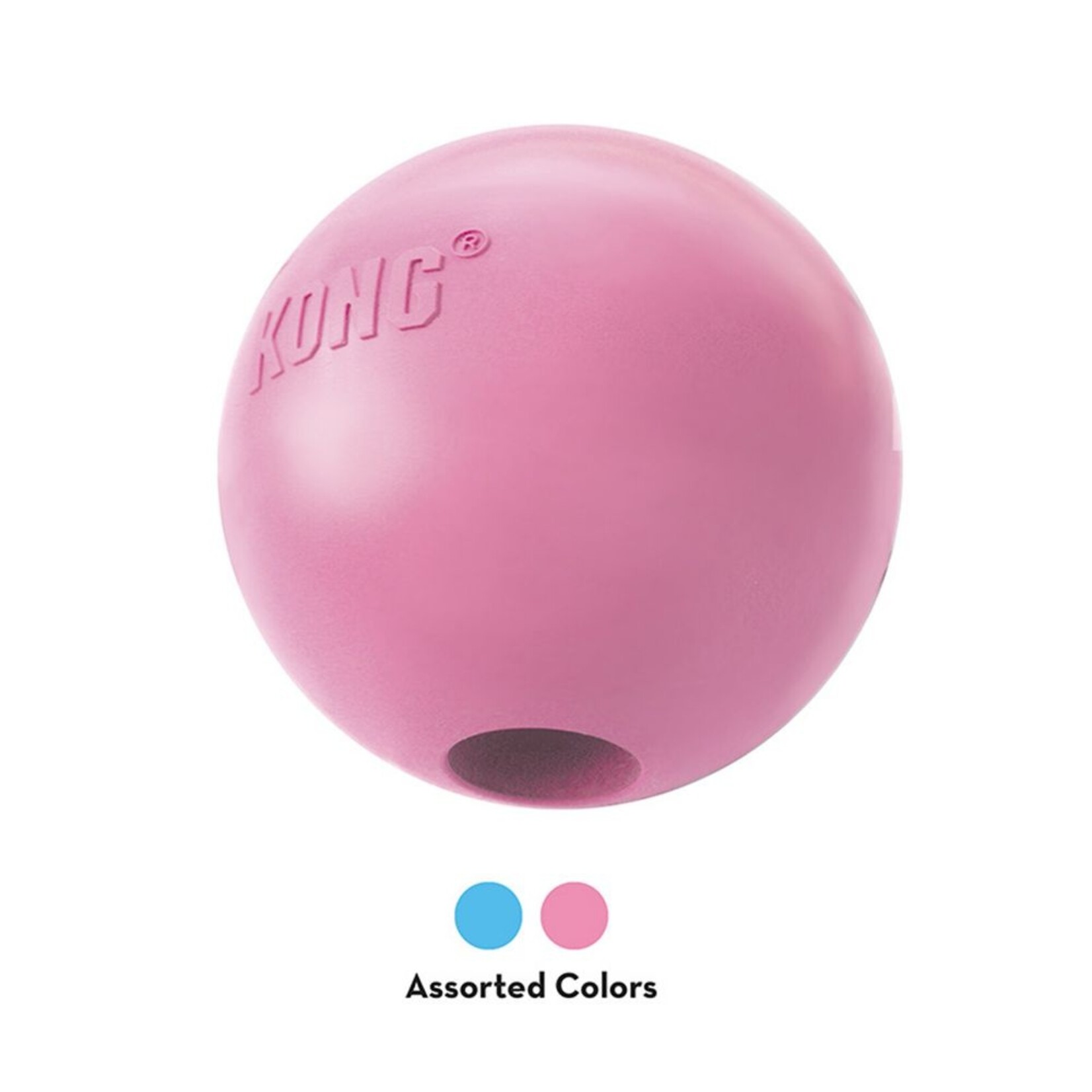 KONG KONG Puppy Ball With Hole Dog Toy Assorted - Small
