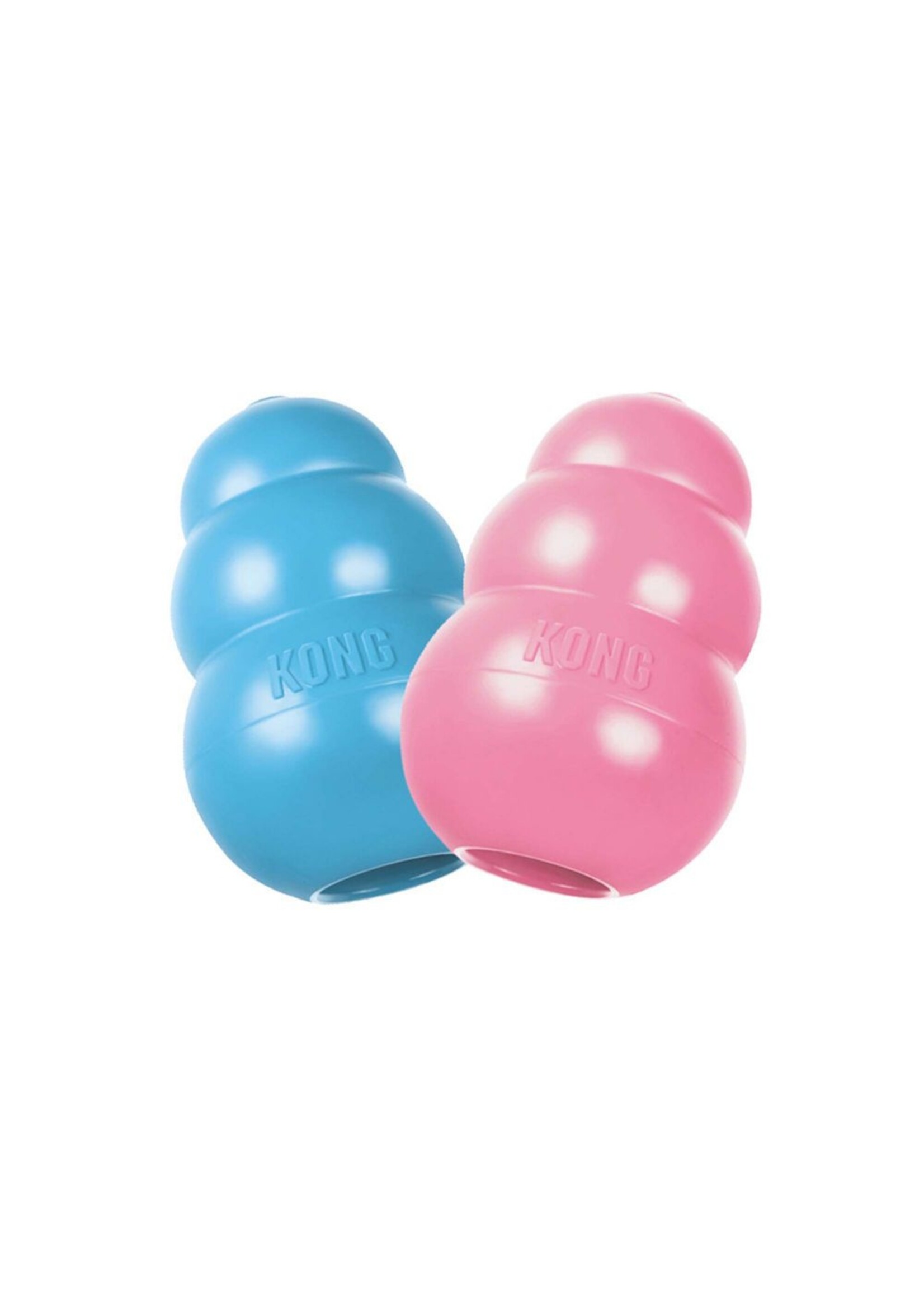 KONG KONG Puppy Dog Toy - Blue, Small