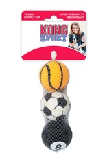 KONG KONG Sports Balls Medium 3Pack (Assorted)