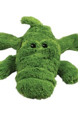 KONG KONG Plush Cozi Ali Alligator Dog Toy  - Small, Green