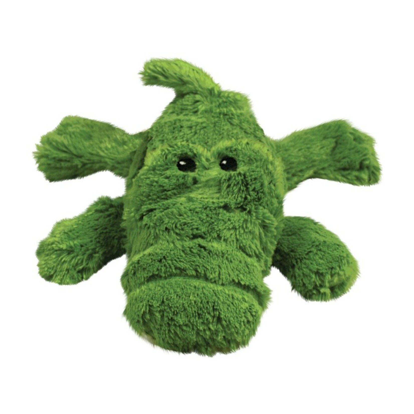KONG KONG Plush Cozi Ali Alligator Dog Toy  - Small, Green