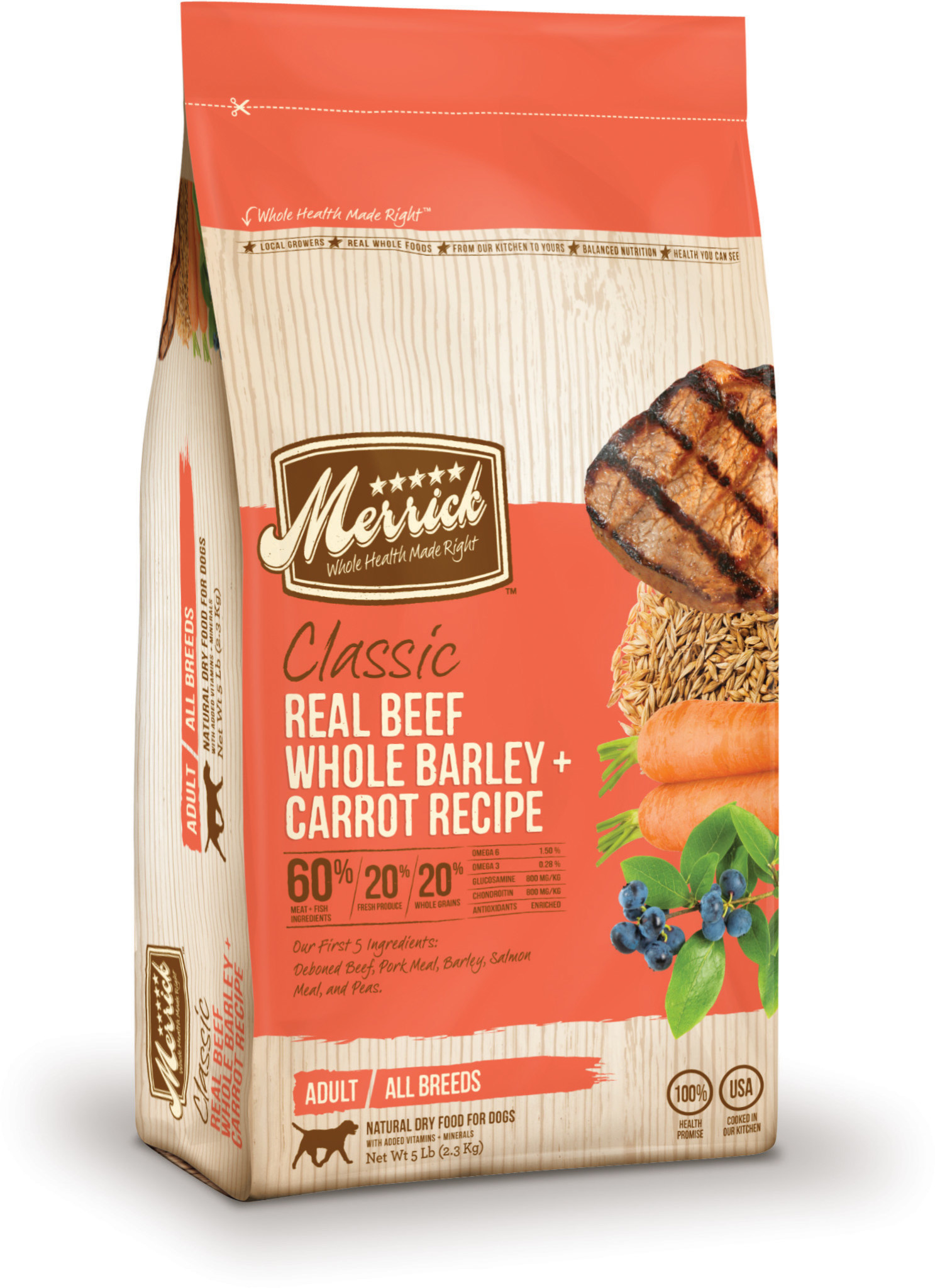Merrick classic real beef online