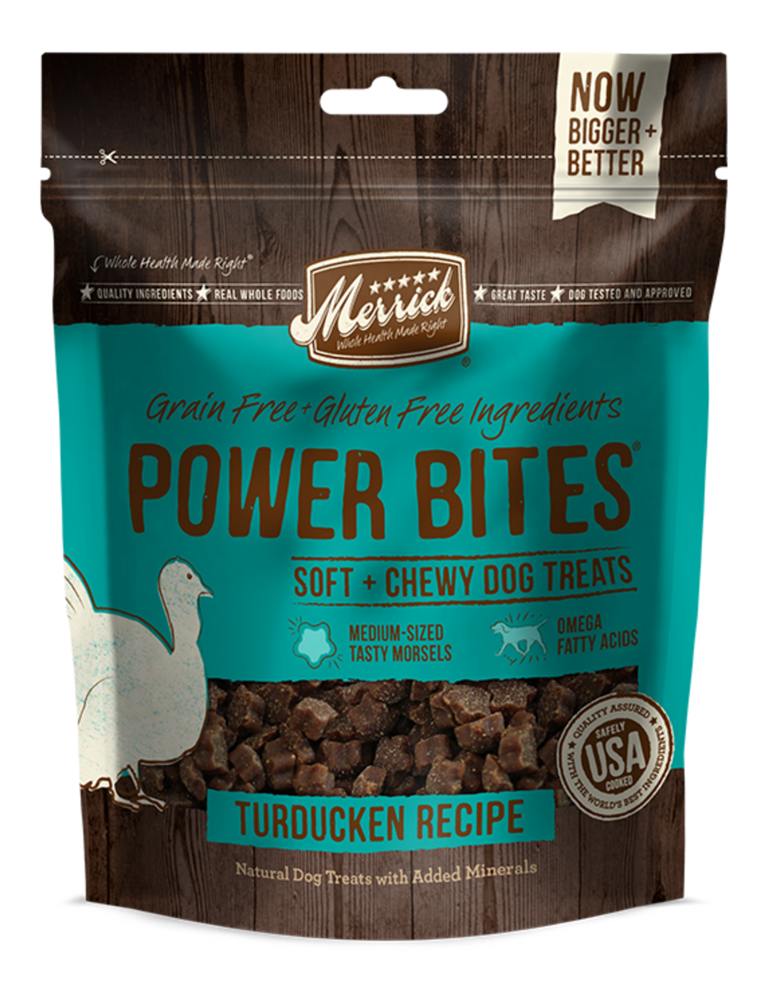 Merrick Merrick Power Bites TURDUCKEN 6 OZ