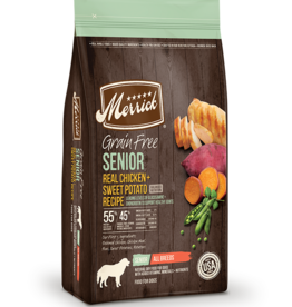 Merrick MERRICK GRAIN FREE SENIOR CHICKEN & SWEET POTATO 10LBS