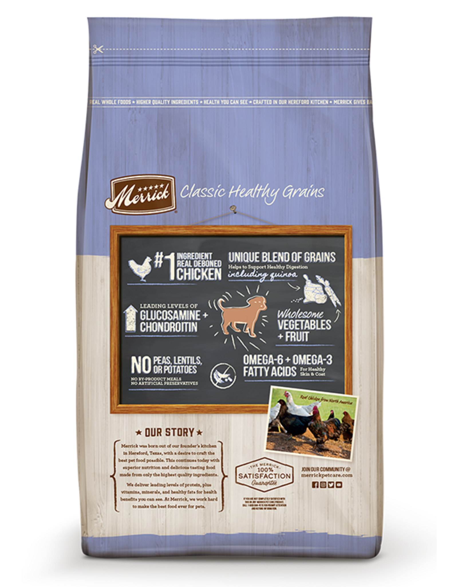 Merrick MERRICK PUPPY CLASSIC CHICKEN & RICE 12LBS