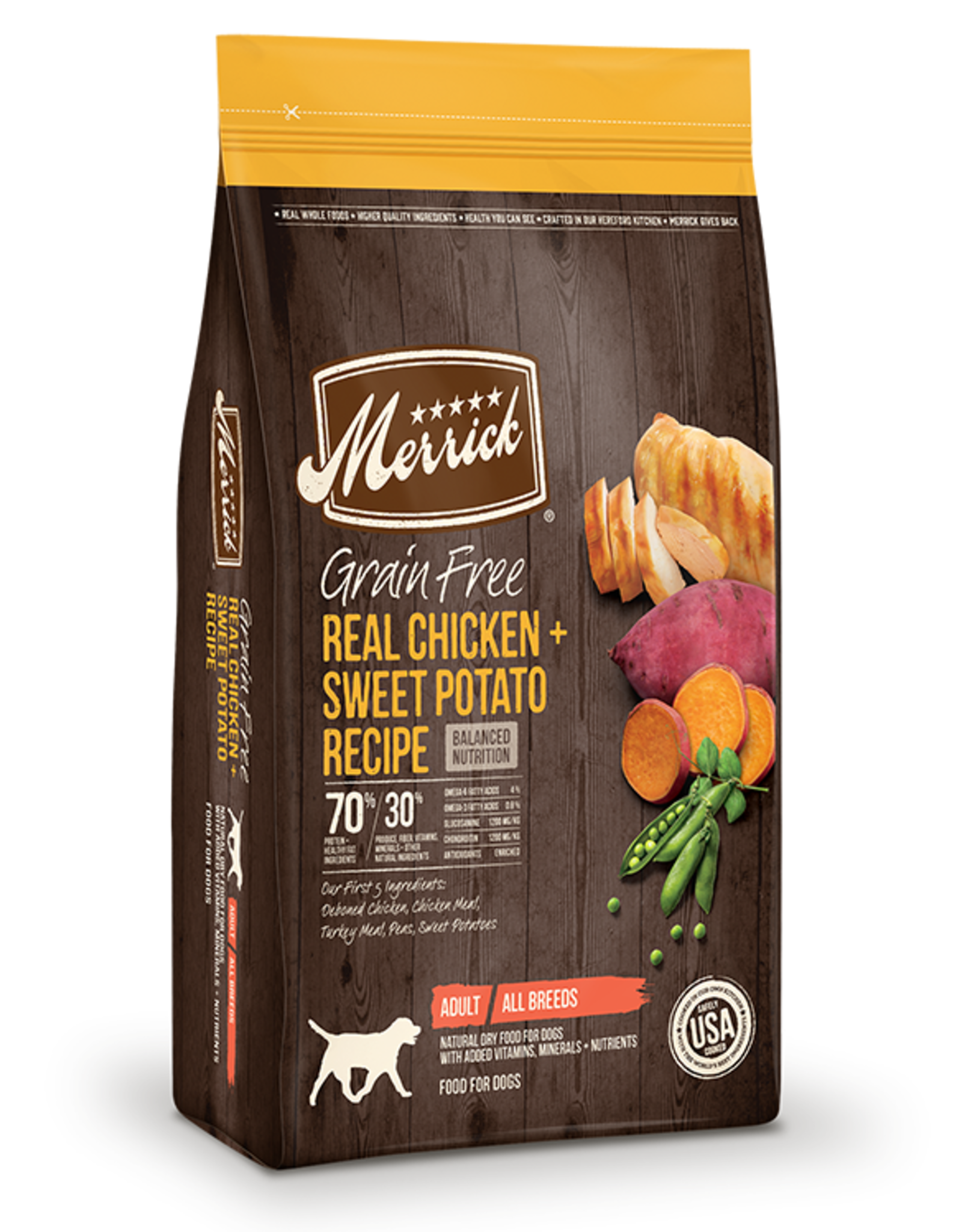 MERRICK PET CARE, INC. MERRICK GRAIN FREE CHICKEN & SWEET POTATO 25LBS