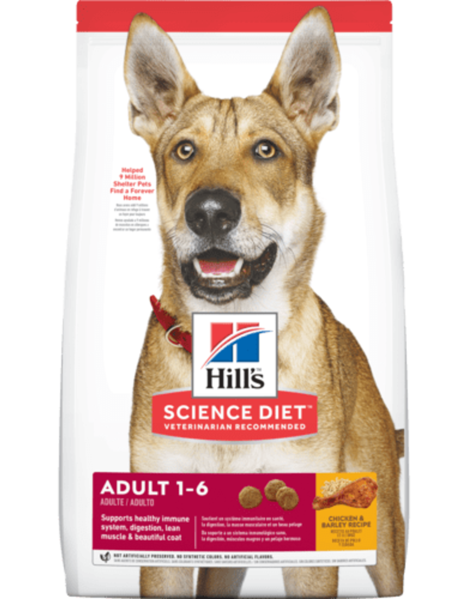 SCIENCE DIET HILL'S SCIENCE DIET CANINE ADULT ORIGINAL 35LBS
