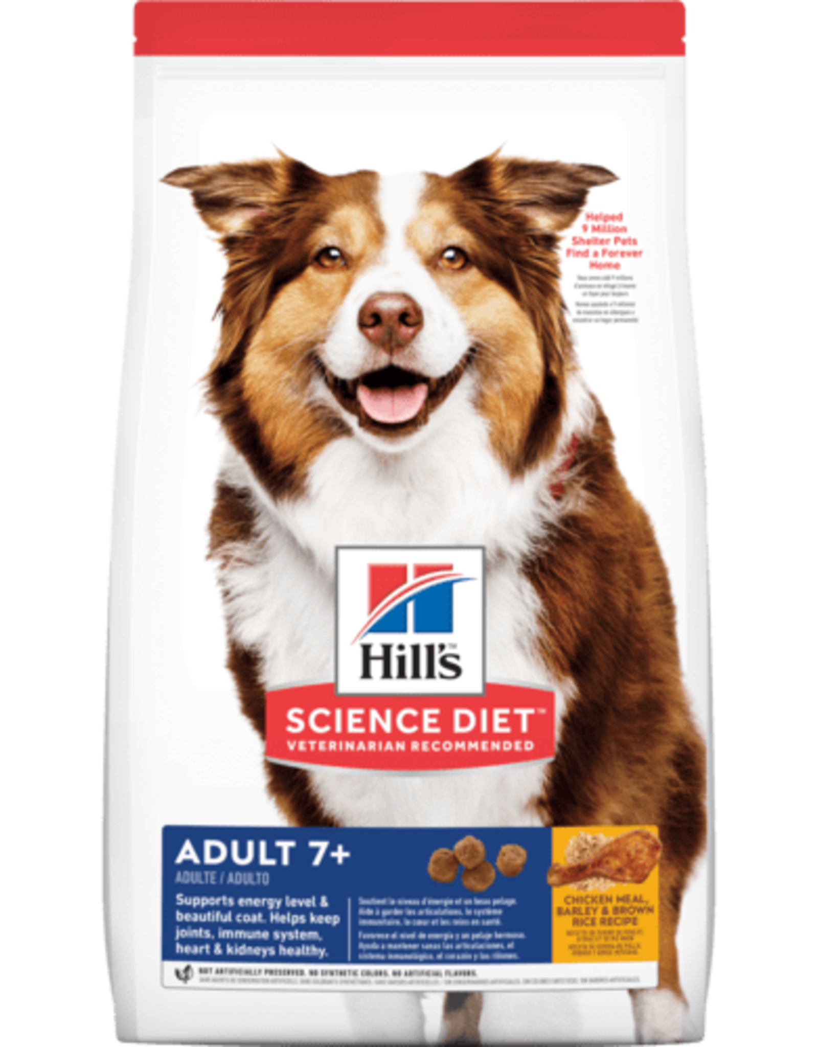 SCIENCE DIET HILL'S SCIENCE DIET CANINE MATURE ADULT 7+ 5LBS
