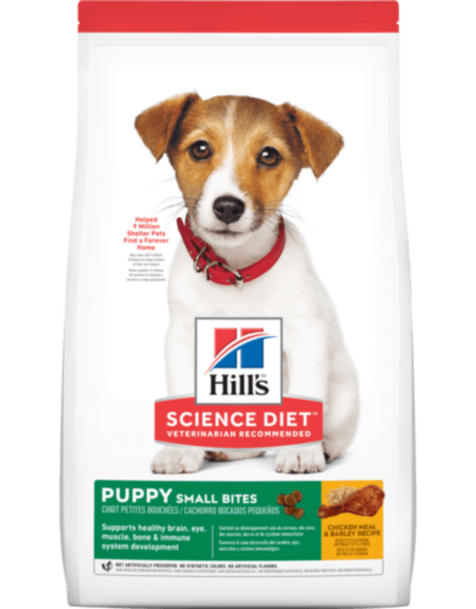 SCIENCE DIET HILL'S SCIENCE DIET CANINE PUPPY SMALL BITES 15.5LBS