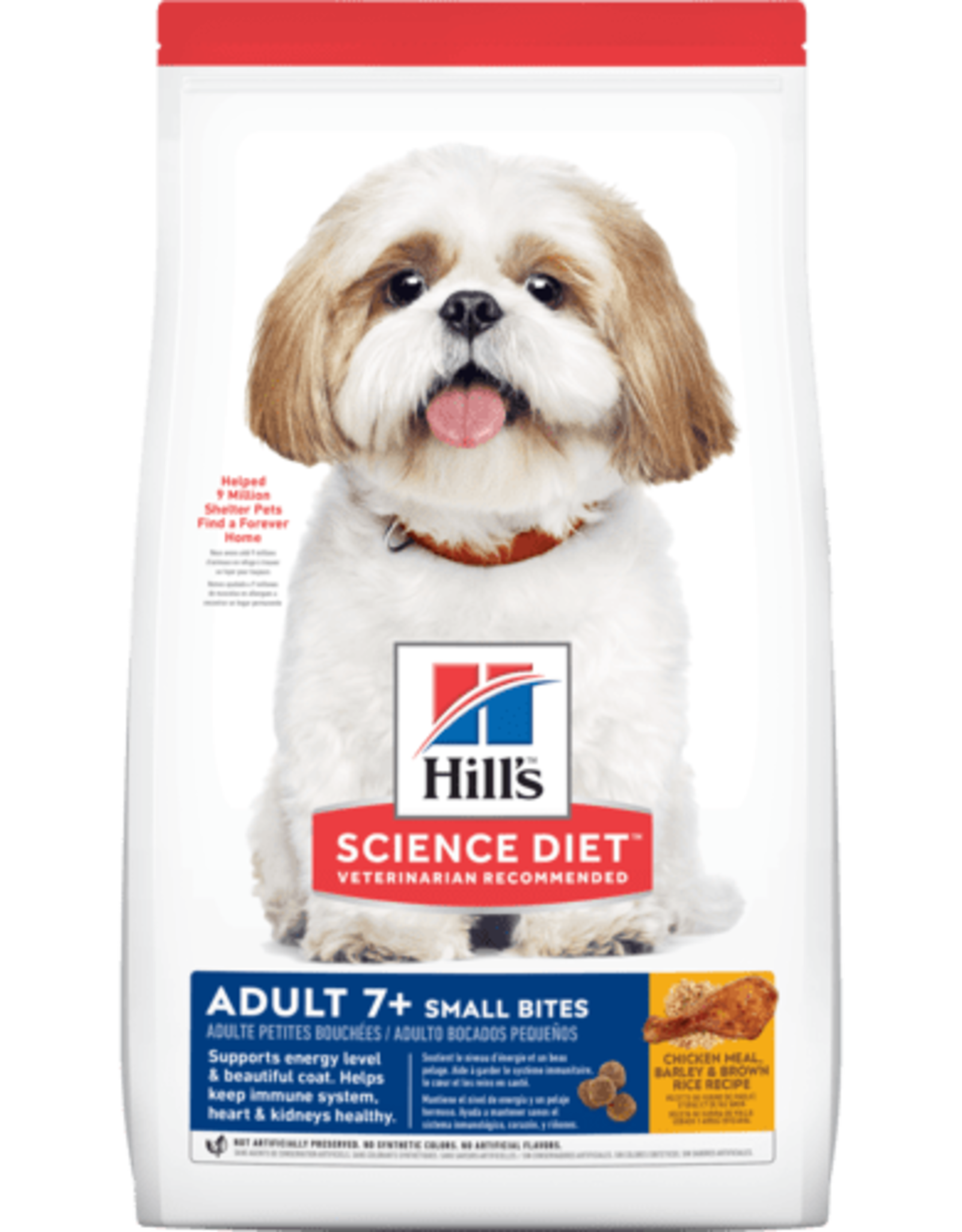 SCIENCE DIET HILL'S SCIENCE DIET CANINE MATURE SMALL BITES 3.5LBS