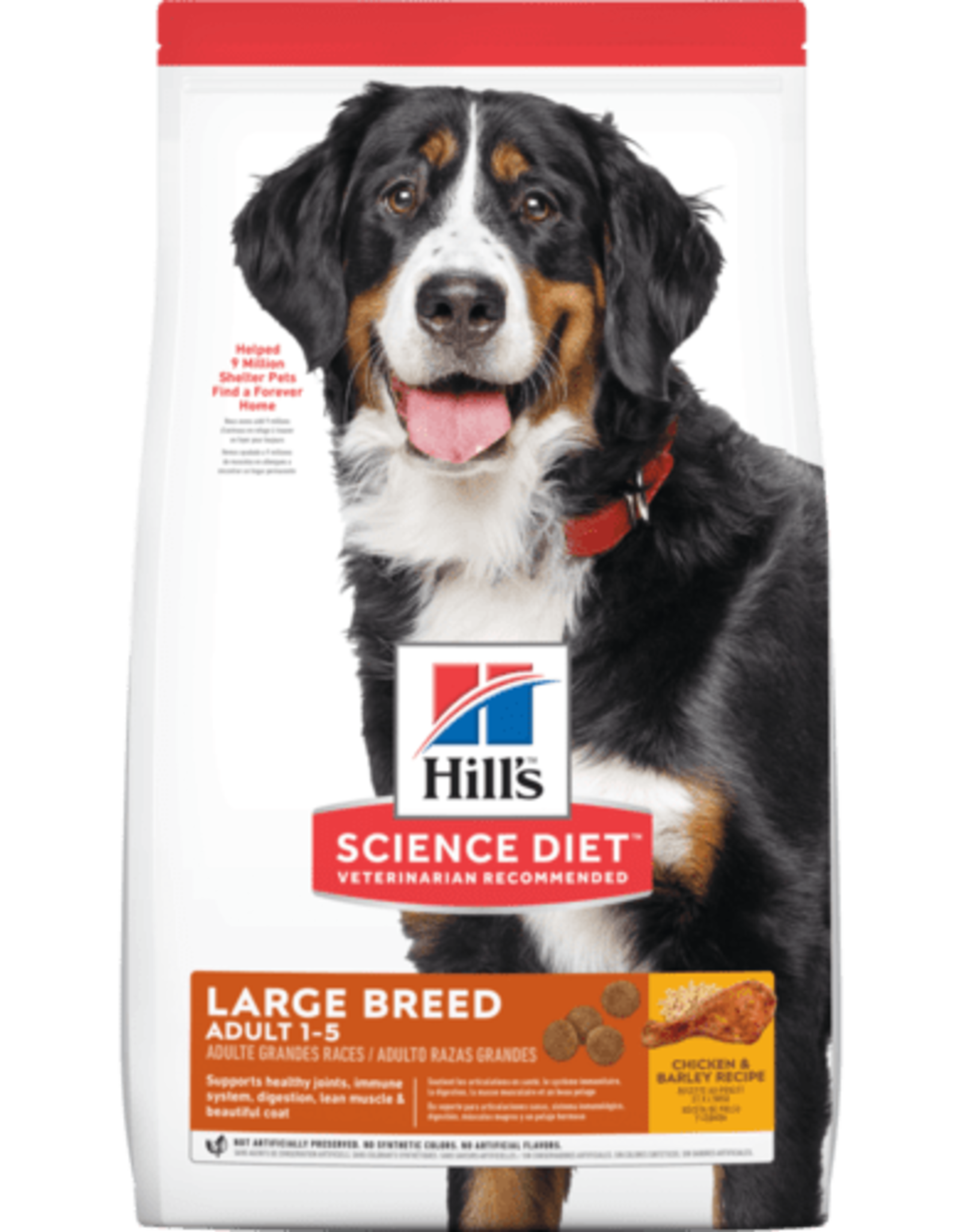 SCIENCE DIET HILL'S SCIENCE DIET CANINE ADULT LARGE BREED 15LBS