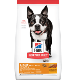 SCIENCE DIET HILL'S SCIENCE DIET CANINE LIGHT SMALL BITES 5LBS